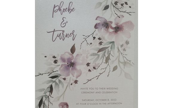 Custom Wedding Invitations by Heinzen Printing Inc