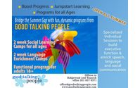 Summer Speech, Language and Social Learning Programs by Good Talking People LLC