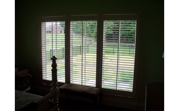 Concord vinyl plantation shutters by Southern Custom Shutters (Concord)