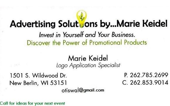 Brand Advertising Specialist by Advertising Solutions by Marie Keidel/Leading Edge Promotions