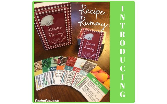 Recipe Rummy (c) Card Game by Dosha Dial (R)