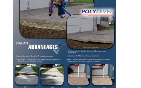  Patio, walkway and driveway concrete repair.  by Davenport Foundation Repair