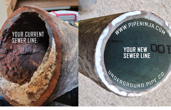 No Dig Sewer Replacement by Underground Pipe Co.