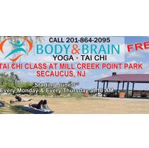Free Yoga Tai Chi Classes All Summer by Secaucus Body and Brain Yoga Tai Chi