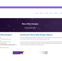 Manz Web Designs Website by Manz Web Designs, LLC