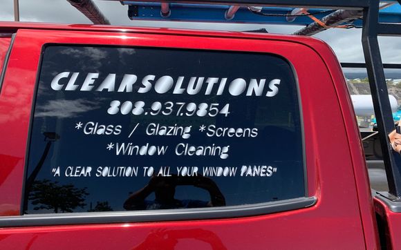 Glass Installation, Clear Solutions HI, Kailua Kona, HI