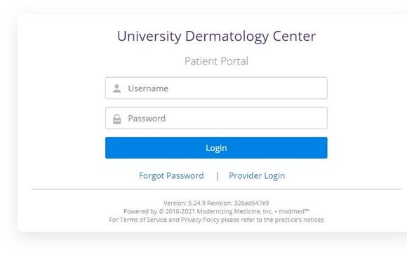 Online Patient Portal By University Dermatology Center Pc In Richmond In Alignable 0489