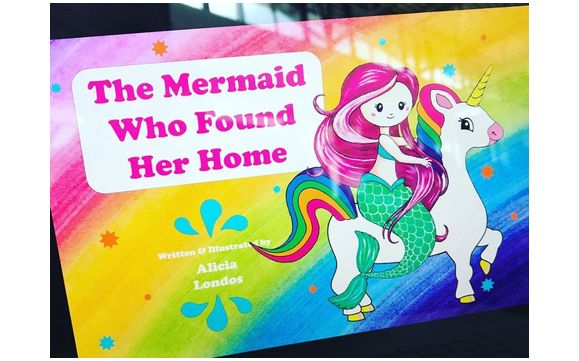 New Book: The Mermaid Who Found Her Home by Art as a Medium to Heal - Whispering Winds Healing - @AliciaLondosArt