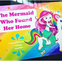 New Book: The Mermaid Who Found Her Home by Art as a Medium to Heal - Whispering Winds Healing - @AliciaLondosArt