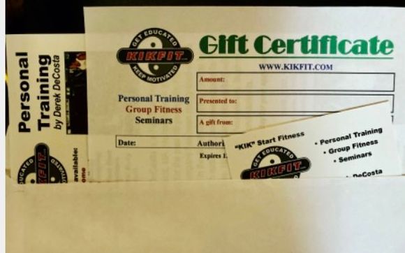 Gift Cards by Kikfit Training 