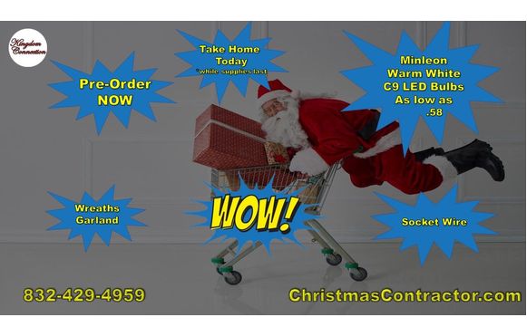 Buy Christmas Lights from Kingdom Connection by ChristmasContractor .com