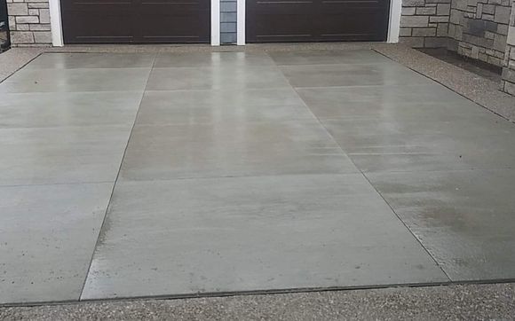 Broom Finish by Integrity Concrete