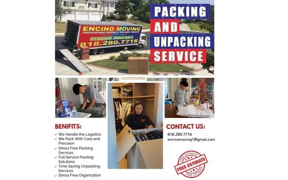 PROFESSIONAL PACKERS  by Encino Moving and Delivery Services Inc