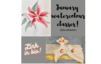 Advanced Beginner Watercolour classes by Laurel Best Fine Art
