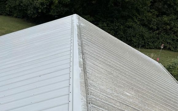 Roof Cleaning by Hoffman Exterior Cleaning
