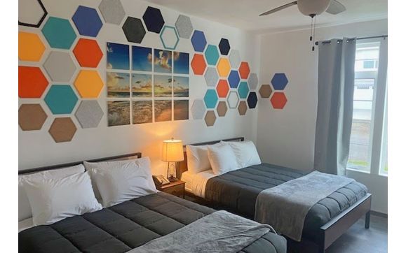 Two queen bedded rooms by The Fireside Inn