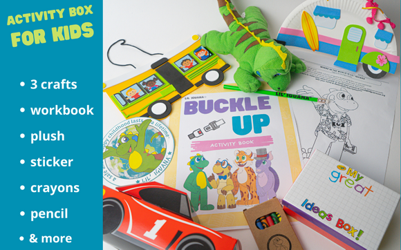 Lil' Iguana's Lesson Activity Boxes by Lil' Iguana's Children Safety ...