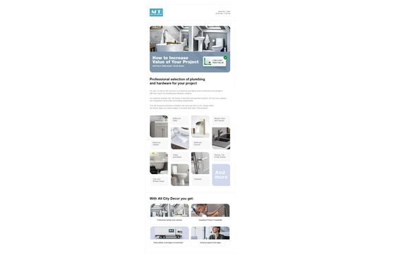 Online Ordering at allcitydecor.com by All City Decor LLC