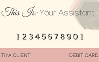 Virtual Debit Card by This Is: Your Assistant