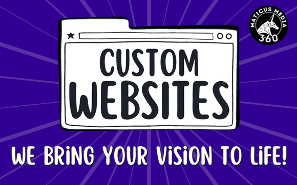 Custom Websites by Maticus Media 360