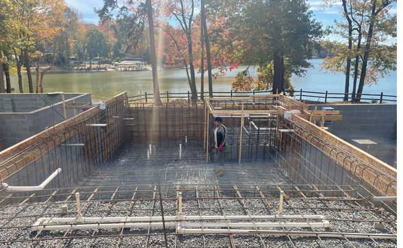 Pool work  by Aj construction and plumbing