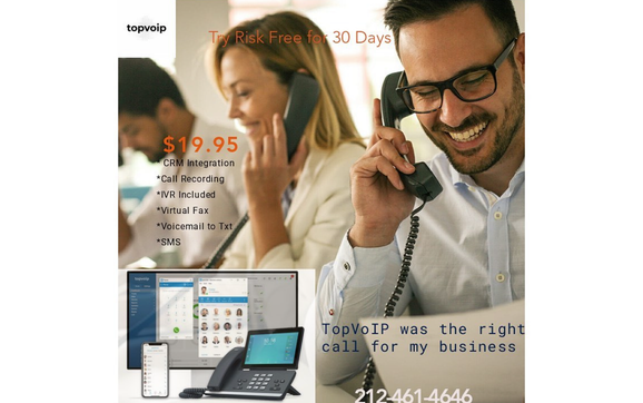 New Phone System -Unlimited Calling- 100+ Features by Top VoIP