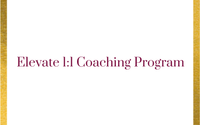 1:1 Elevate 8 or 12 week Coaching Program by Ashley Pakulski | The Mompreneur Coach