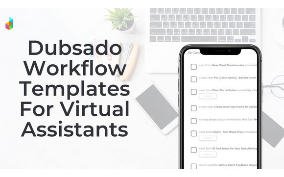 Dubsado Workflow Templates For Virtual Assistants by AbleOffice Admin