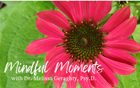 Mindful Moments by Dr. Melissa Geraghty, Psy.D.