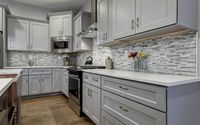 Cove Shaker Grey by Haymor Cabinetry.