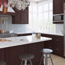 Espresso Shaker by Haymor Cabinetry.