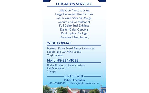 Litigation Services by Uptown Color LLC