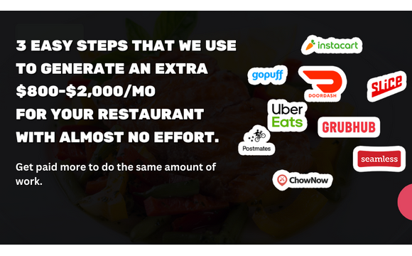 Learn how we generate an extra $800-2000+/mo for your business.  by Laigle Business Group Inc.