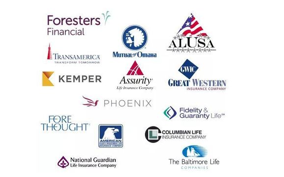 Some carriers I partner with by Myrna Mathis Group