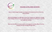 Healing & Wellness Sessions by Subtle Energy Strategies