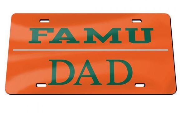 FAMU DAD License Plate by Venom Orange in Tallahassee, FL - Alignable