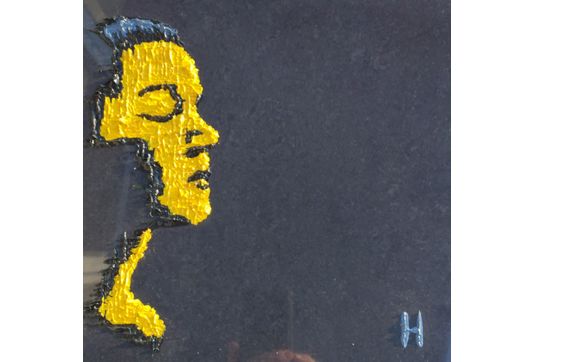 12" by 12" Oil on Tile  by Michael Hager Painting