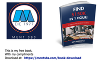 This is my FREE book by Ben Miedema/Mentrade, LLC