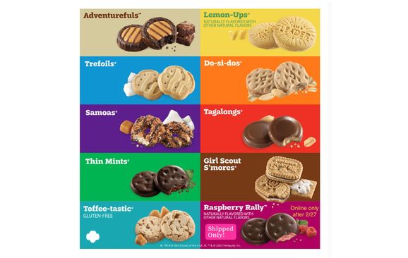 Girl Scout Cookies 2022/2023 by Girl Scout Cookie Booth Online in ...