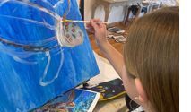 Art Classes for All Ages  by Blue Door Art Studio
