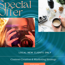 Content Creation & Strategy - NEW CLIENT SPECIAL OFFER by The Lisa Renee Experience