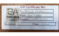 Gift Cards by 2A Firearms LLC