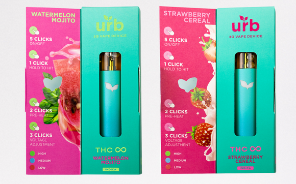 THC Infinity Disposable  by Lifted Made - URB