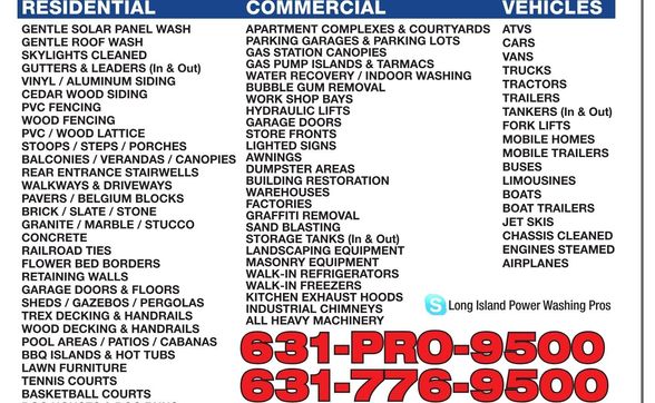 If it gets dirty, we can clean it by Long Island Power Washing Pros