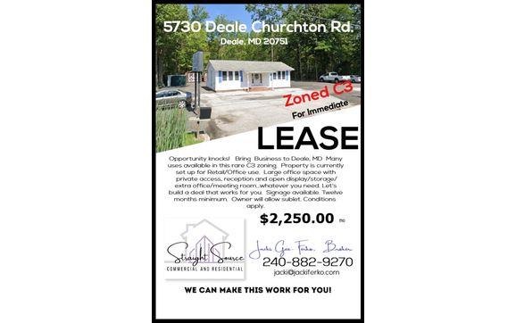C3 In Deale MD!  Location is Amazing!  by Jacki Gee-Ferko, MD Broker/DC Professional Sales