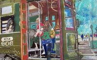 Street cars New Orleans by A Louisiana Artist