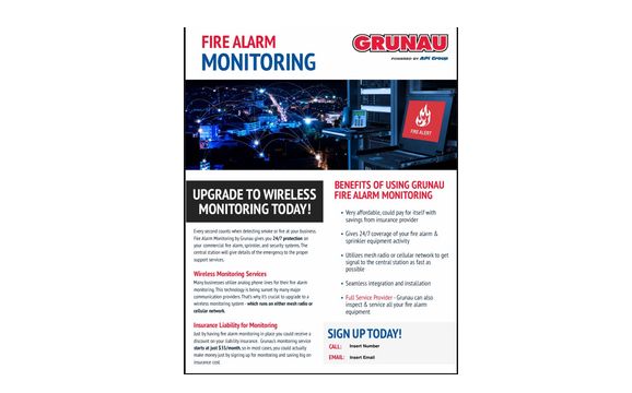 Monitored Systems by Grunau Company