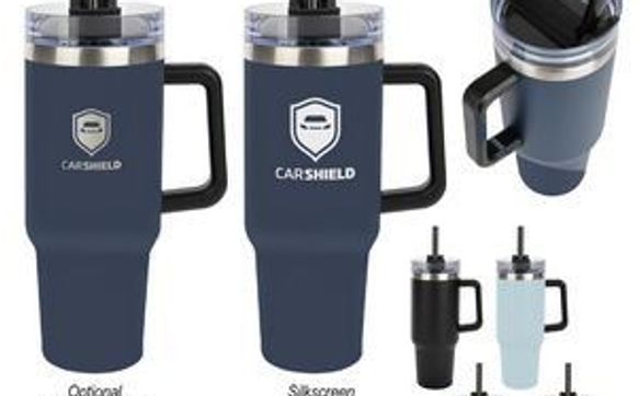 40 OZ Intrepid Stainless Steel Tumbler  by Gower Promotional Services