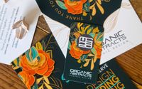 Business Cards by OA Graphic Design + AK Organic Abstracts