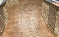 stamp overlays- spraydeck texture , stains and epoxy coatings. by Innovative Surfaces Of Texas, Austin